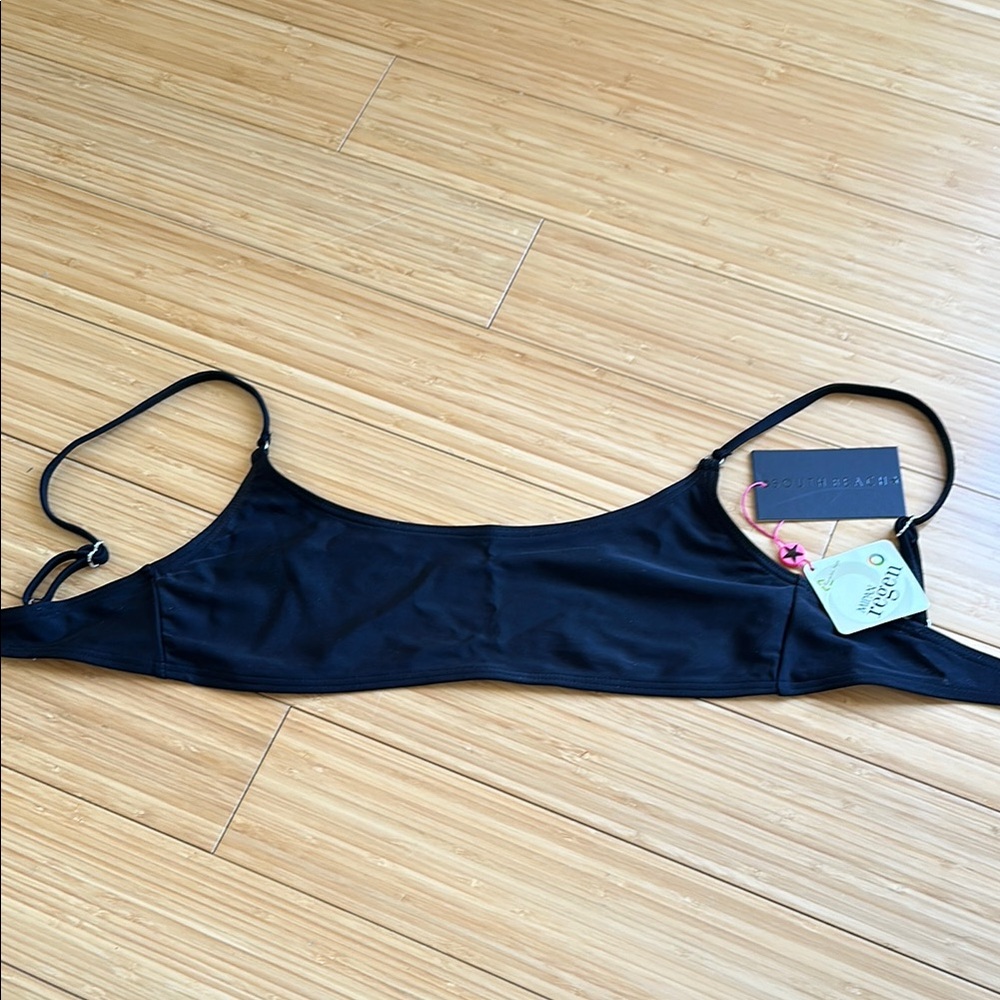 South Beach Women's Black Swim Top